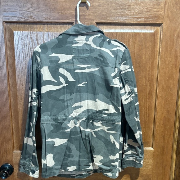 Maurices Olive Green Button-Up Jacket - Picture 7 of 7